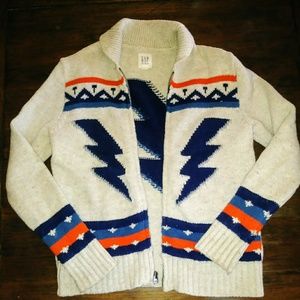 Boys Gap zip cardigan